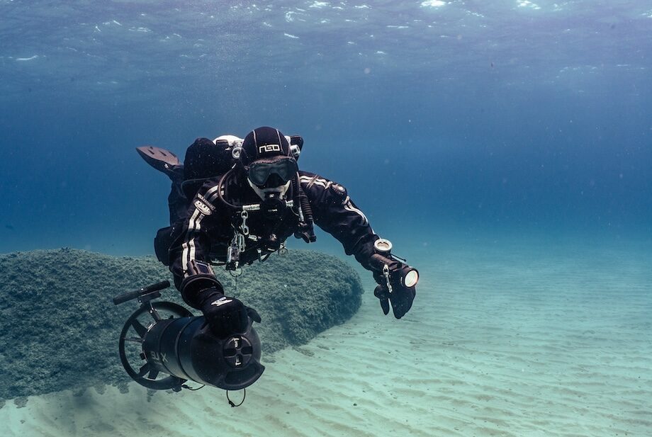 Cenote cave diving in Playa del Carmen