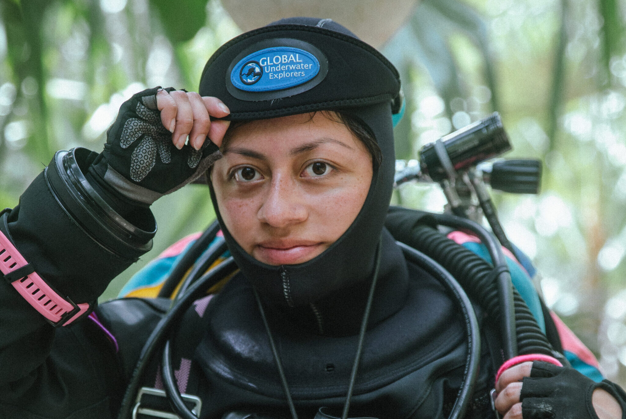 Cenote cave diving in Playa del Carmen