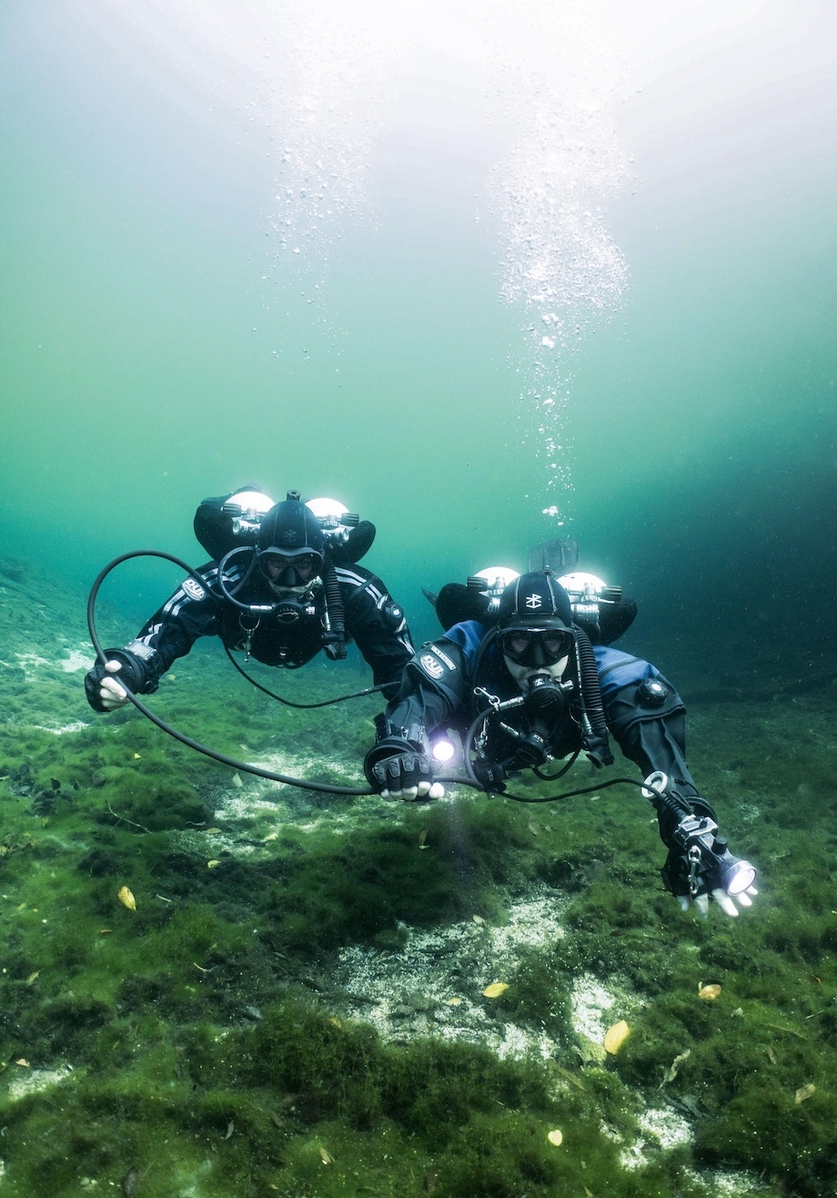 Cenote cave diving in Playa del Carmen